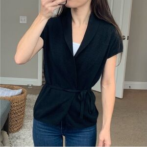 Black cashmere vest, Sweater